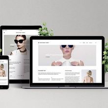 Load image into Gallery viewer, 3D mockup design of website