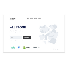 Load image into Gallery viewer, Website prototype design